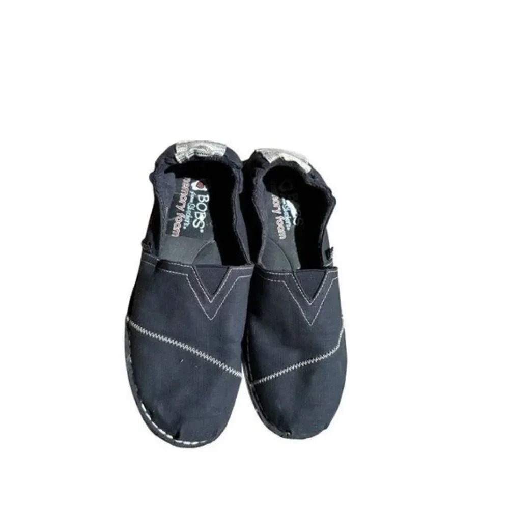 Skechers BOBS Slip On Shoes Memory Foam Size 7